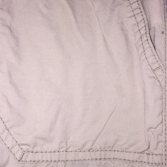 Thyme Maternity Ladies Cargo Capris Beige Size Large - Picture 4 of 14